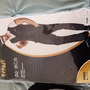Mr. Mob Pinstripe Costume